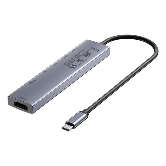 UNITEK HUB USB-C PD 100W HDMI 2.0 WITH ON/OFF - imagine 6