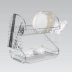 Dish drying rack 38 cm MR-1025-38 silver Maestro