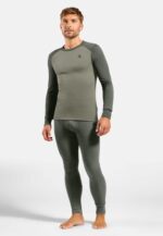 Thermal underwear - Odlo Set ACTIVE WARM Special Set size M Grey