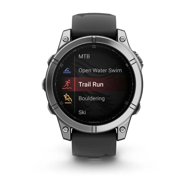Garmin Fenix E 3.3 cm (1.3 ) AMOLED 47 mm Digital 416 × 416 pixels Touchscreen Stainless steel Wi-Fi GPS (satellite) - imagine 5