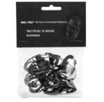 Mil-Tec S-Hook snap hook set - Black - imagine 3