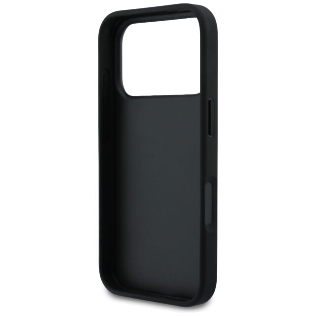 Case Karl Lagerfeld Rhinestones Karl&Choupette Pin for iPhone 17 Pro black - imagine 7