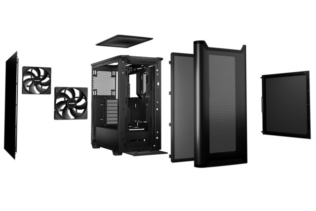 be quiet! PURE BASE 501 Airflow Black Midi Tower - imagine 3