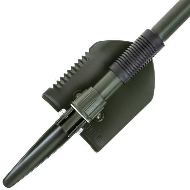 Mil-Tec Typ Mini II Folding shovel Green - imagine 3