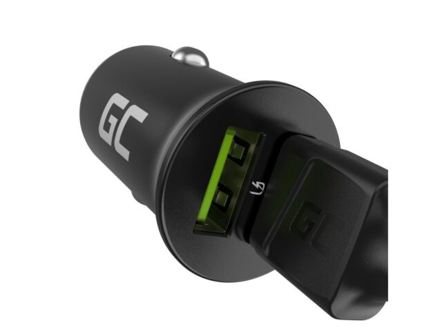 Green Cell Car Charger GC PowerRide Nano36 36W 6A 2x USB-A - imagine 14