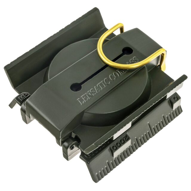 Mil-Tec US Busol with illumination Metal  Olive - imagine 7