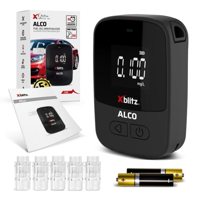 XBLITZ ALCO - Electrochemical breathalyzer - imagine 6