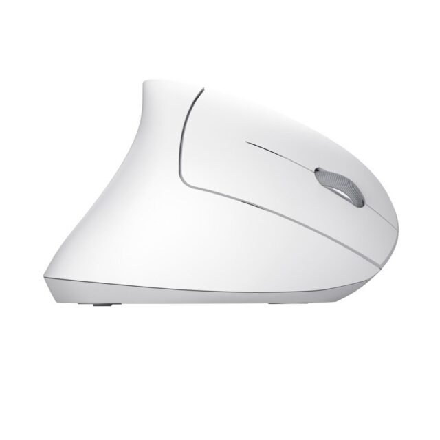 Trust Verto Vertical Ergonomic wireless mouse white (25132) - imagine 7