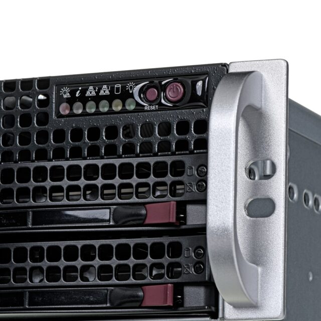 Supermicro 825TQC-R802LPB Rack Black 800 W - imagine 4