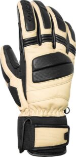 REUSCH MASTER PRO GLOVES SIZE 9 BEIGE AND BLACK - imagine 2