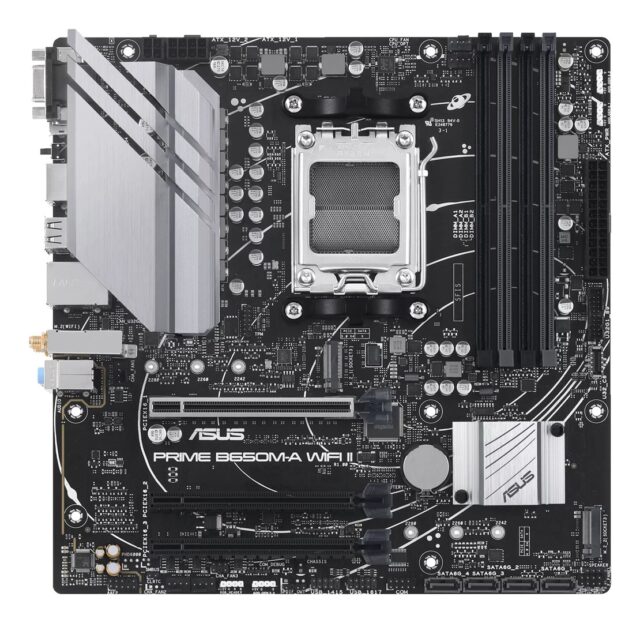 ASUS PRIME B650M-A WIFI II AMD B650 Socket AM5 micro ATX - imagine 2