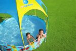Bestway Steel Pro 2.44m x 51cm Splash-in-shade Play Pool  Orange/Yellow - imagine 16