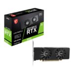 MSI GEFORCE RTX 3050 LP E 6G OC graphics card NVIDIA 6 GB GDDR6