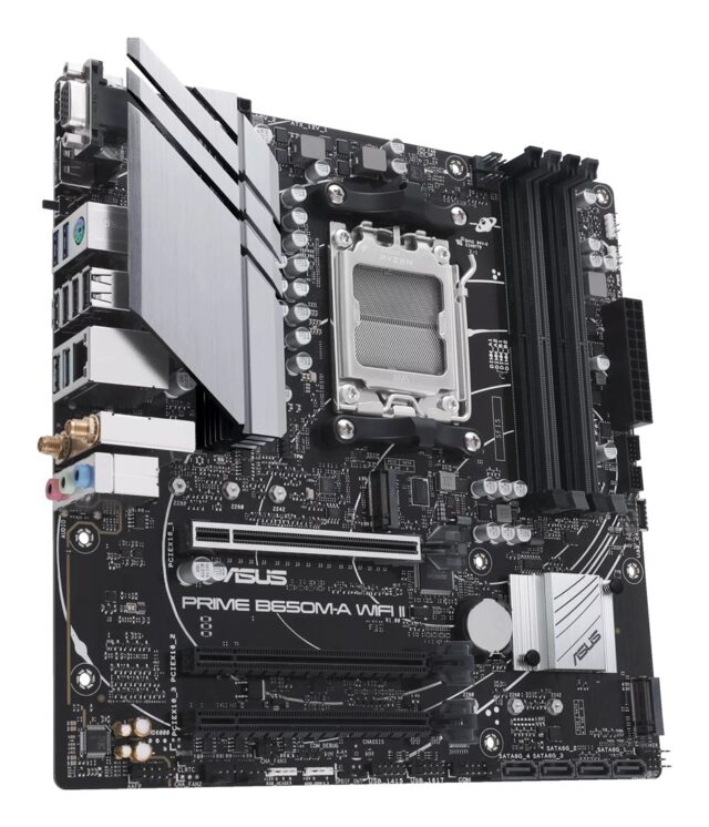ASUS PRIME B650M-A WIFI II AMD B650 Socket AM5 micro ATX - imagine 4