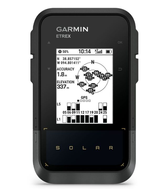 Garmin eTrex SE GPS Solar Tourist Navigation Black/Grey + Garmin HRM Dual Sensor - imagine 13