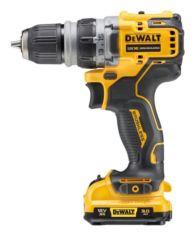 DeWALT DCD703L2T-QW drill 1500 RPM Keyless 900 g Black  Yellow - imagine 4