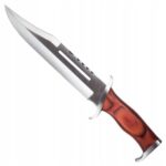 Cinema Classic CC-H3 Rambo III knife with leather sheath  425 mm - imagine 3