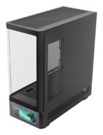 Mars Gaming MCLCDPRO computer case Midi Tower Black - imagine 4