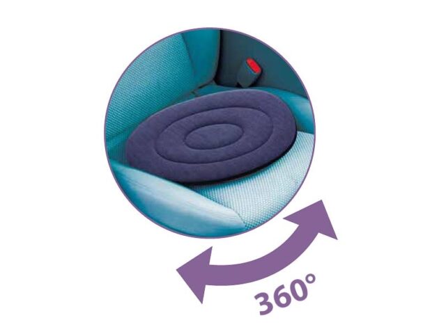 Swivel cushion for getting in and out of the car - imagine 2