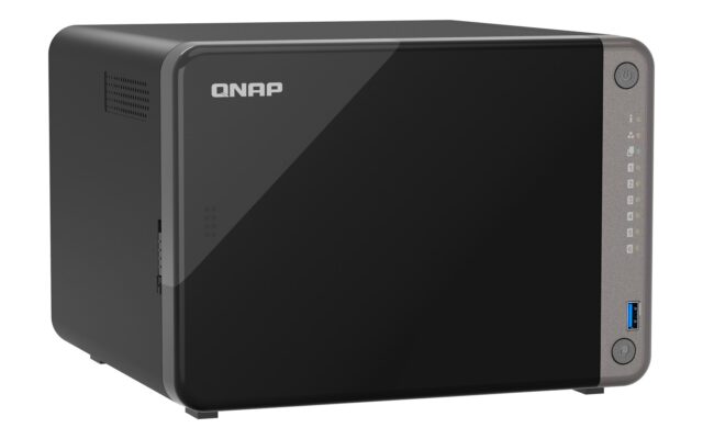 QNAP TS-AI642-8G NAS/storage server Tower Ethernet LAN Black Cortex-A76 - imagine 6