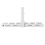 Maclean under-desk cable organizer  max. load 5kg  white  MC-105 W