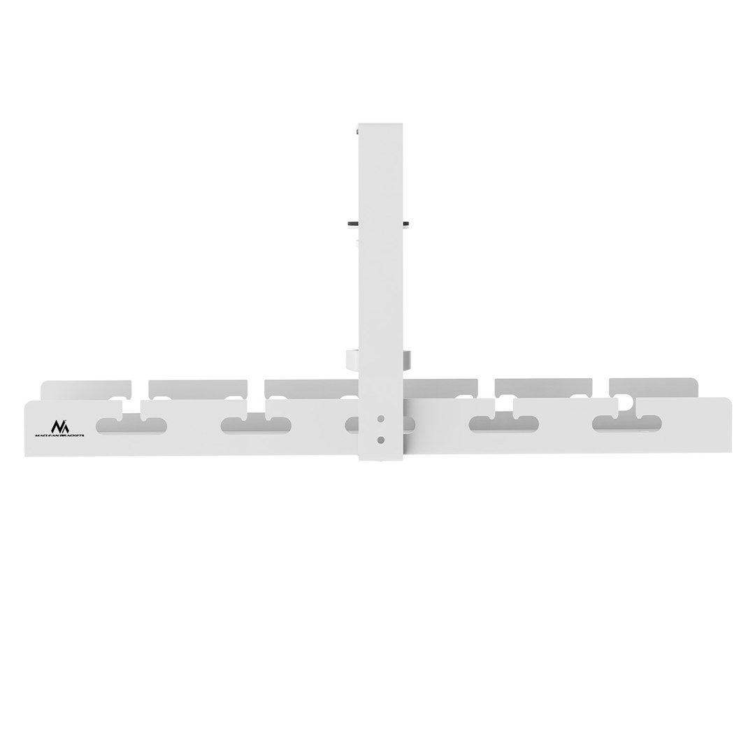 cps-27994cc31dfcf905e83997a4331550f1-2026-01-16-15-28-42 Maclean under-desk cable organizer max. load 5kg white MC-105 W - imagine 1