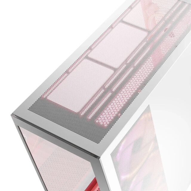 Modecom Volcano SPACE APEX ARGB MIDI Midi Tower White - imagine 17