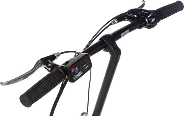 Snapp City-E folding electric bicycle  blue - imagine 12