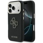 Case Guess FW Resin Logo for iPhone 17    Pro Max black