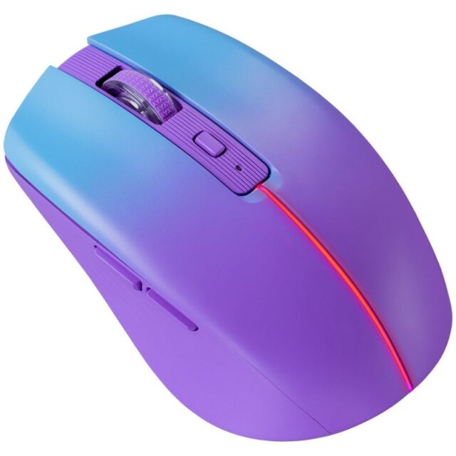 MOUSE DEFENDER MYSTERY MM-301 RF+BT PURPLE 1600dpi 6P - imagine 4
