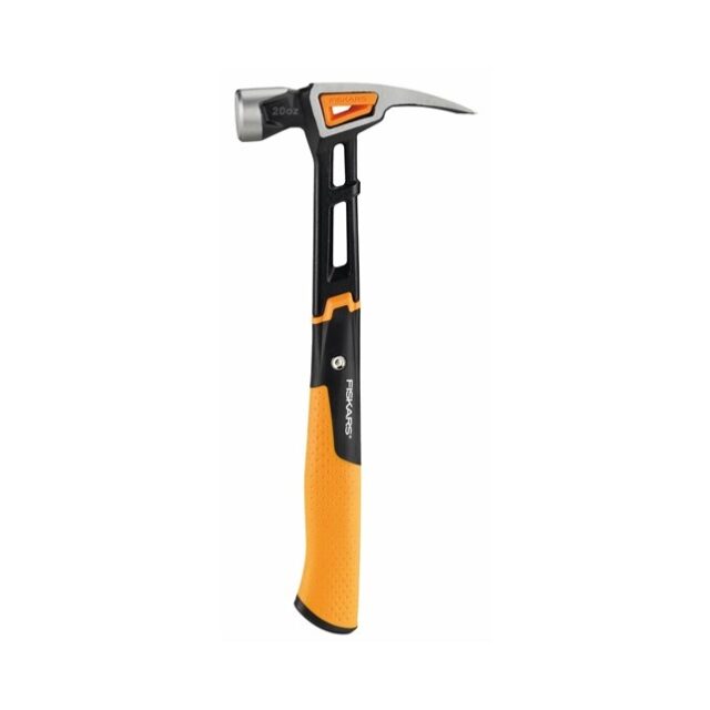 Fiskars 1020214 hammer Claw hammer Black  Metallic  Orange - imagine 6