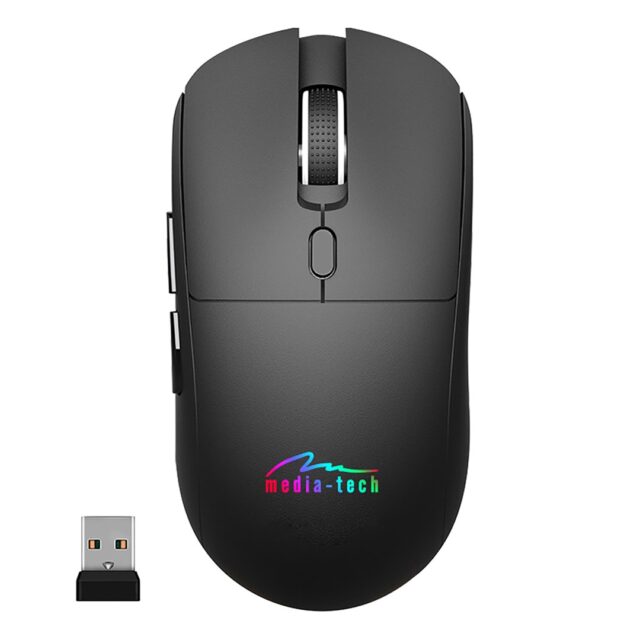 Wireless 2-in-1 Mouse (BT/RF) SILENT & RECHARGE MT1124 - imagine 5