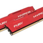HyperX FURY Red 16GB 1600MHz DDR3 memory module 2 x 8 GB