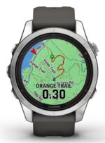 Garmin fenix 7S Pro 3.05 cm (1.2 ) MIP 42 mm Digital 240 x 240 pixels Touchscreen Silver Wi-Fi GPS (satellite) - imagine 9