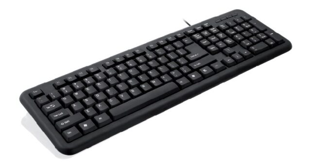 iBox OFFICE KIT II keyboard Mouse included USB QWERTY English Black - imagine 2