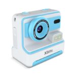 FLASH BLUE INSTANT CAMERA WITH THERMAL PRINTER FOR CHILDREN - imagine 2