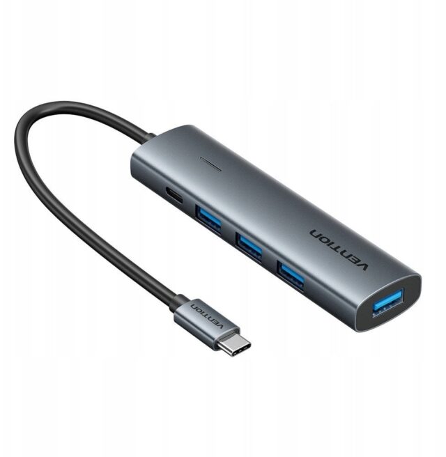 Hub 5w1 USB-C 3.0 Vention 0.15m - imagine 3
