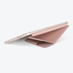 UNIQ Camden Bookcase iPad Air 10,9" (2020) peony pink Antimicrobial - imagine 4