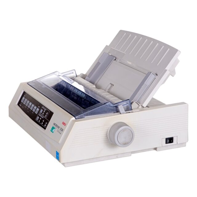 DOT MATRIX PRINTER OKI ML 3320 LPT+USB Used - imagine 3