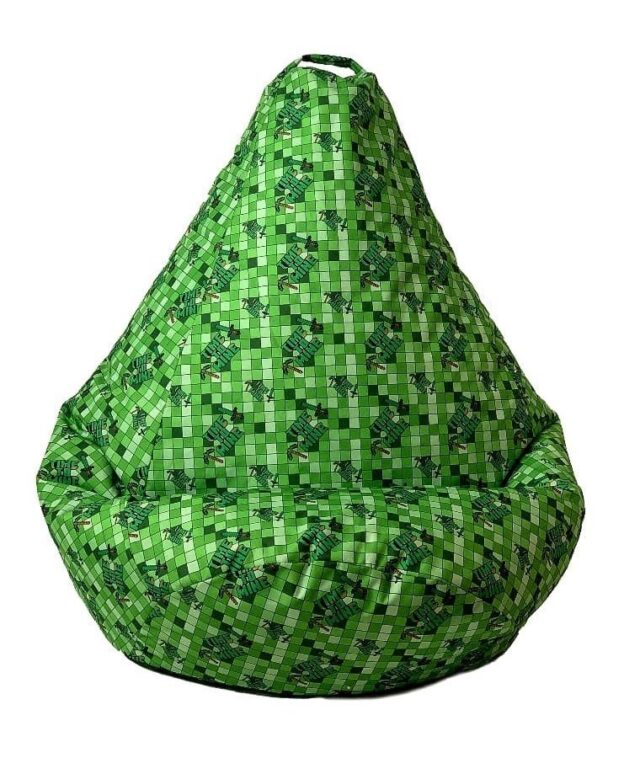 Sako bag pouffe Pear print Minecraft L 105 x 80 cm - imagine 2