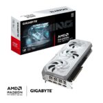 GIGABYTE Radeon RX 9070 XT GAMING OC ICE 16G Graphics Card - 16GB GDDR6  256bit  PCI-E 5.0  3060 MHz Core Clock  2 x DisplayPort  2 x HDMI  GV-R907XGAMINGOCICE-16GD - imagine 2