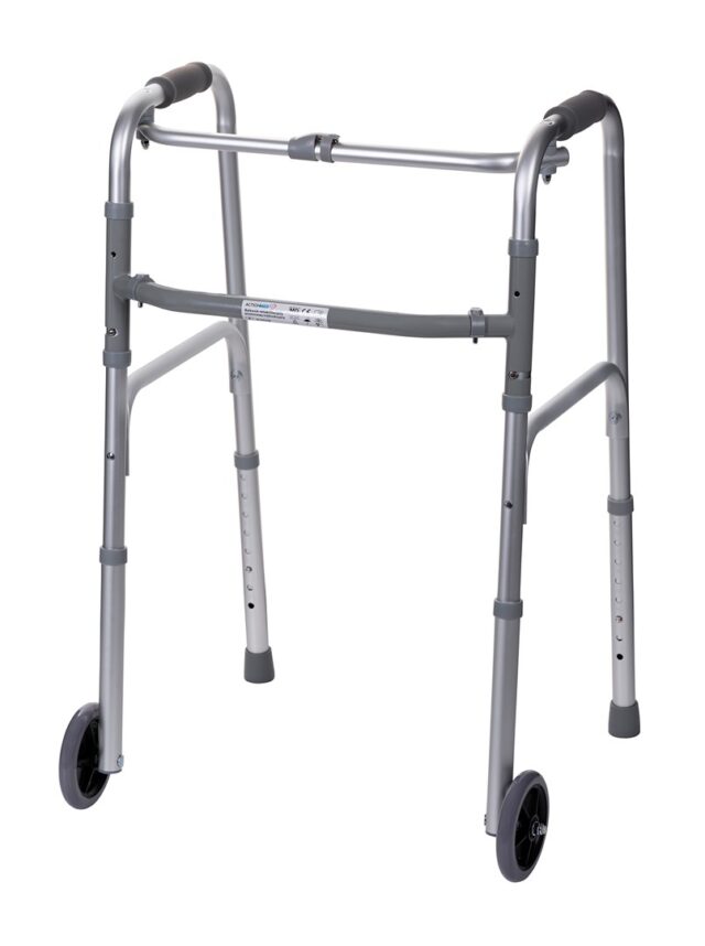 Aluminium rehabilitation tri-functional walker - imagine 24