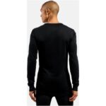 Koszulka męska Odlo BL TOP crew neck l/s ACTIVE WARM ECO roz. M Czarna - imagine 4