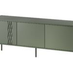 Cama RTV 3D TRESSE cabinet 150x40x55 matte green