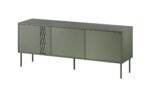 Cama RTV 3D TRESSE cabinet 150x40x55 matte green