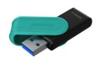 Kingston Technology DataTraveler 128GB Portable USB 3.2 Gen 1 Exodia S (Black/Turquoise) - imagine 4