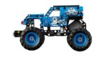LEGO TECHNIC 42219 Monster Jam Grave Digger Fire and Ice - imagine 5