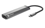 NATEC Fowler Slim Wired USB 3.2 Gen 1 (3.1 Gen 1) Type-C Black  Chrome - imagine 2
