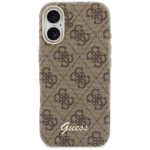 Case Guess 4G Script MagSafe for iPhone   17 brown - imagine 3