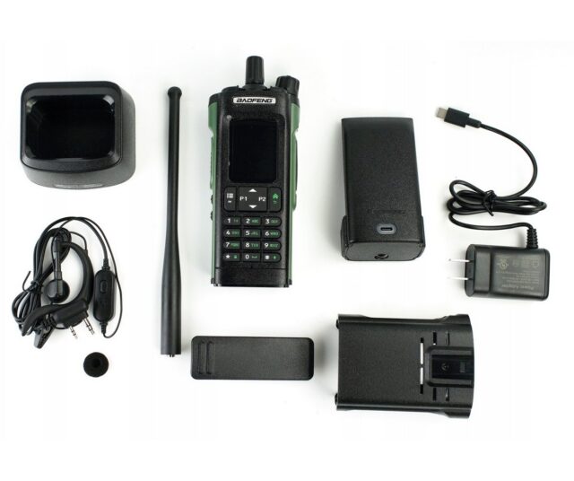 Baofeng DM-32E HTQ DMR radio + aviation band - imagine 2